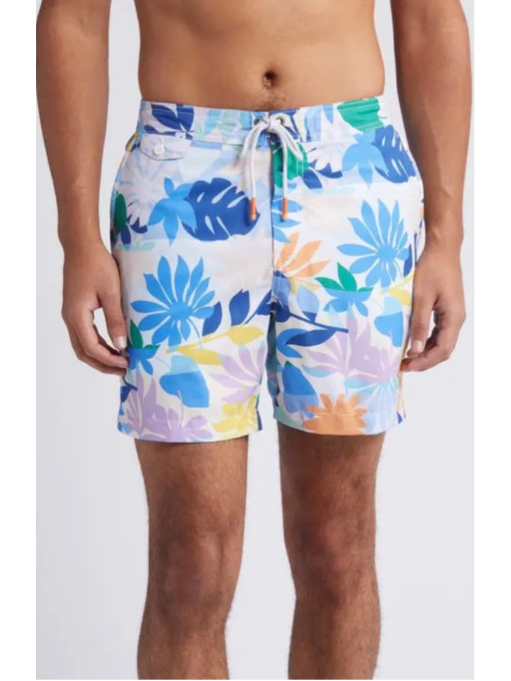 TOMMY BAHAMA Mens XL Swim Trunks Shorts Boardshorts Colourful Vibrant Pockets